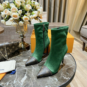 ルイヴィトン LOUISVUITTON 26-LVJ22050RG　2022年秋冬最新入荷 ミドルブーツ ハイヒールシューズ ピンヒール カジュアルシューズ レディースシューズ 靴