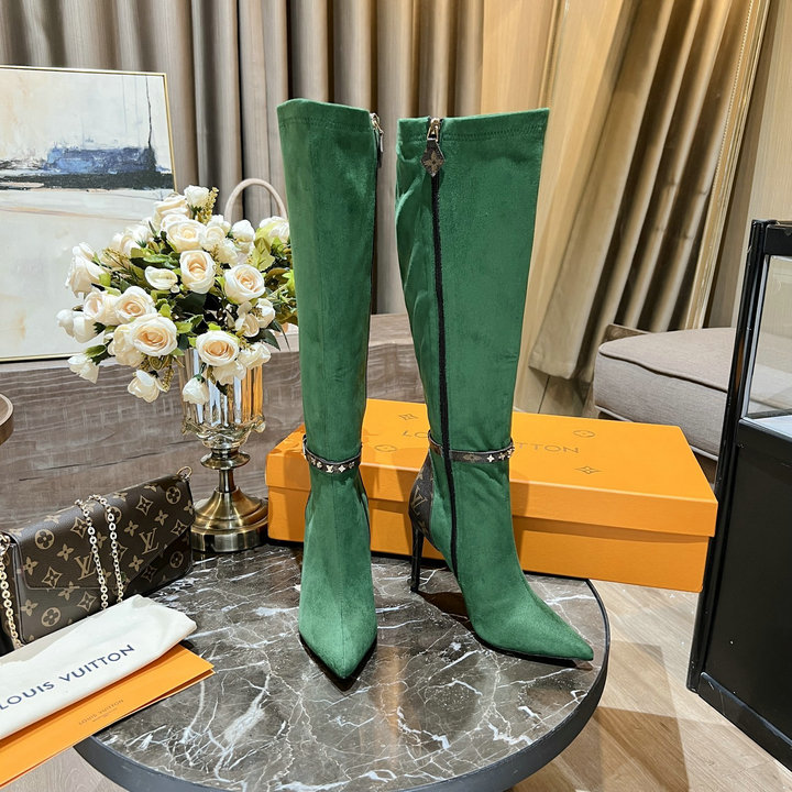 商品名称：ルイヴィトン LOUISVUITTON 26-LVJ22051RG　2022年秋冬最新入荷 ロングブーツ ハイヒールシューズ ピンヒール カジュアルシューズ レディースシューズ 靴
