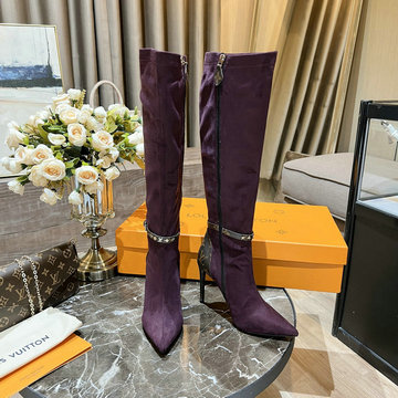 商品名称：ルイヴィトン LOUISVUITTON 26-LVJ22051RZ　2022年秋冬最新入荷 ロングブーツ ハイヒールシューズ ピンヒール カジュアルシューズ レディースシューズ 靴