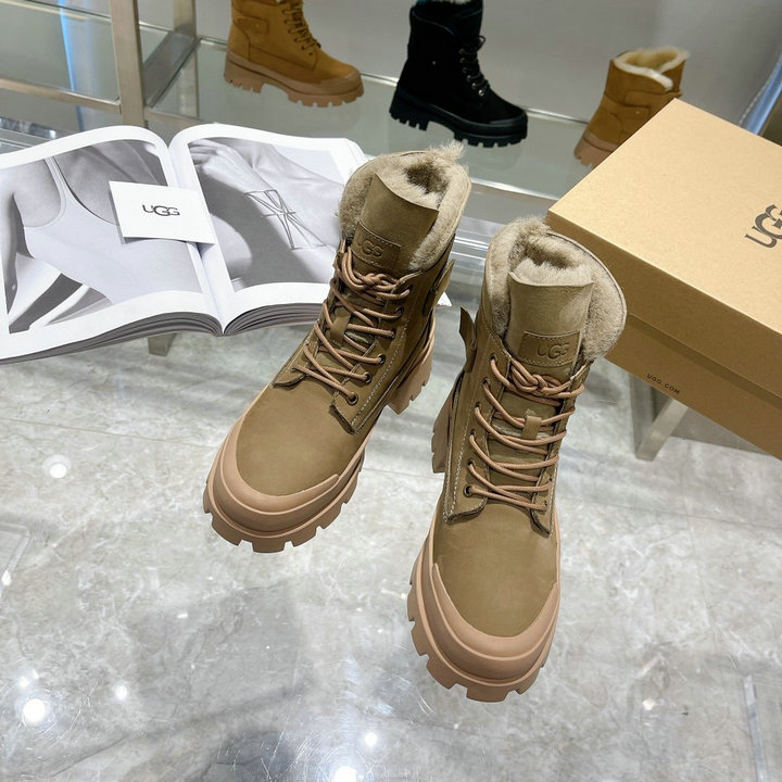 商品名称：UGG 26-UGGJ22001KQ　2022年秋冬最新入荷 マーティンブーツ アンクルブーツ レースアップシューズ カジュアルシューズ レディースシューズ 靴