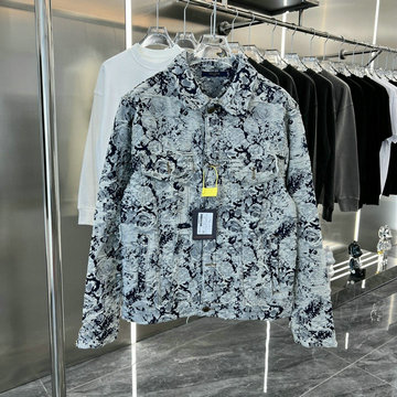 商品名称：ルイヴィトン LOUISVUITTON MS-WTLV22022　2022年秋冬最新入荷 ボタンクロージャー デニムジャケット 長袖 アウターコート ロングスリーブ トップスコート 男女兼用