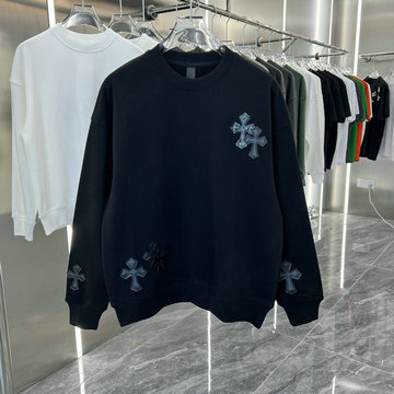 商品名称：クロムハーツ Chrome Hearts MS-WYCM22004　2022年秋冬最新入荷 パーカー スウェットシャツ ロングスリーブ トップス 長袖 クルーネック カジュアル