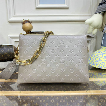 ルイヴィトン LOUISVUITTON 057-M20842D　2022年最新入荷 クッサン MM 斜め掛け ショルダーバッグ クロスボディバッグ ウィメンズバッグ ラムレザー