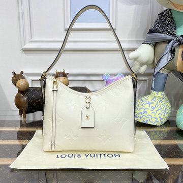 ルイヴィトン LOUISVUITTON 057-M46293　2022年最新入荷 キャリーオール ジップ NM PM ホーボーバッグ ハンドバッグ ポーチ付き トートバッグ レディースかばん