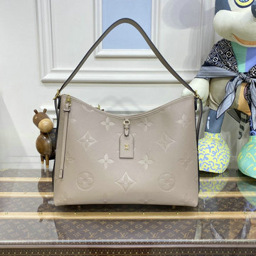 ルイヴィトン LOUISVUITTON 057-M46292　2022年最新入荷 キャリーオール ジップ NM PM ホーボーバッグ ハンドバッグ ポーチ付き トートバッグ レディースかばん
