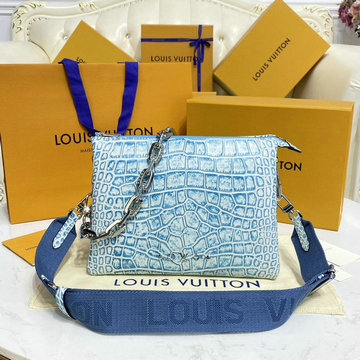 商品名称：ルイヴィトン LOUISVUITTON 057-M57790EL　2022年最新入荷 クッサン PM 斜め掛け ショルダーバッグ クロスボディバッグ ウィメンズバッグ ラムレザー