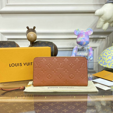 ルイヴィトン LOUISVUITTON 057-M81532　2022年最新入荷 ジッピー ウォレット ファスナー長財布 ロングウォレット カード入れ 札入れ 小銭入れモノグラム アンプラント