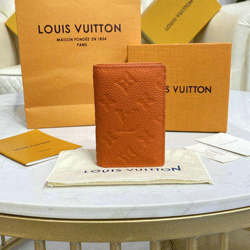 ルイヴィトン LOUISVUITTON 057-M81546　2022年最新入荷 オーガナイザー ドゥ ポッシュ パスポール パスポートケース カードケース トリヨンレザー