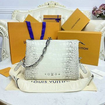 ルイヴィトン LOUISVUITTON 057-M57790EB　2022年最新入荷 クッサン PM 斜め掛け ショルダーバッグ クロスボディバッグ ウィメンズバッグ ラムレザー