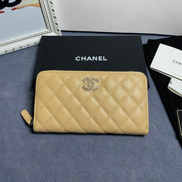 シャネル CHANEL CC-CH2739QXS　2022年最新入荷 ジッピーウォレット ロングウォレット ファスナー長財布 カードケース 小銭入れ キャビアスキン