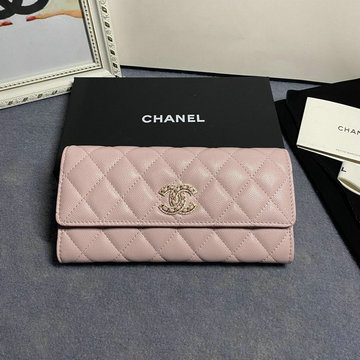 シャネル CHANEL CC-CH2740QFH　2022年最新入荷 二つ折り長財布 ロングウォレット カード入れ 小銭入れ コインケース キャビアスキン