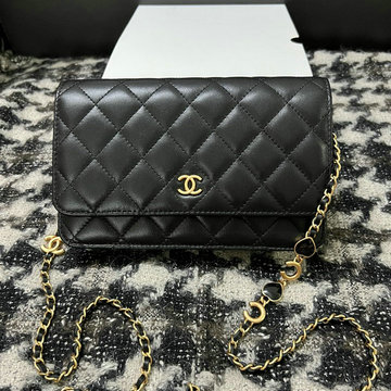 商品名称：シャネル CHANEL CC-CH3035BK　2022年最新入荷 チェーンウォレット 斜め掛け ショルダーバッグ クロスボディバッグ レディースかばん カードポケット付き