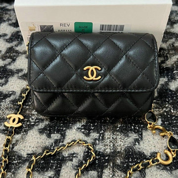 シャネル CHANEL CC-CH2938BK　2022年最新入荷 ベルト バッグ チェーンポーチ 斜め掛け ショルダーバッグ クロスボディバッグ レディースかばん