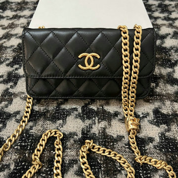 シャネル CHANEL CC-CH3106BK　2022年最新入荷 チェーンウォレット 斜め掛け ショルダーバッグ クロスボディバッグ レディースかばん