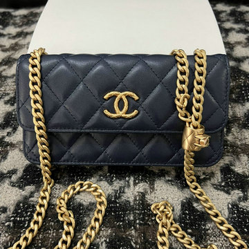 シャネル CHANEL CC-CH3106BL　2022年最新入荷 チェーンウォレット 斜め掛け ショルダーバッグ クロスボディバッグ レディースかばん