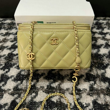 シャネル CHANEL CC-CH3120YL　2022年最新入荷 ヴァニティー ケース チェーンポーチ 斜め掛け ショルダーバッグ クロスボディバッグ レディースかばん 化粧かばん