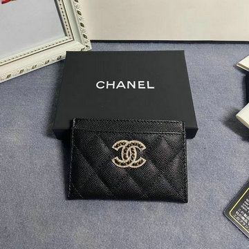 シャネル CHANEL CC-CH3128QJBK　2022年最新入荷 カードケース 名刺入れ 短財布