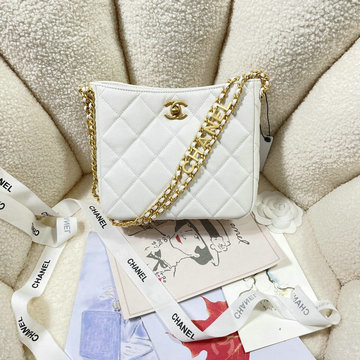 シャネル CHANEL CC-CH3223QBS　2022年最新入荷 スモールバッグ 斜め掛け ショルダーバッグ クロスボディバッグ キャビアスキン