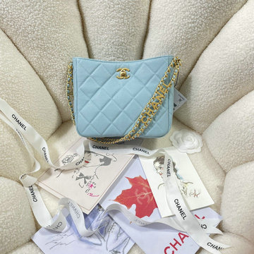 シャネル CHANEL CC-CH3223QQL　2022年最新入荷 スモールバッグ 斜め掛け ショルダーバッグ クロスボディバッグ キャビアスキン