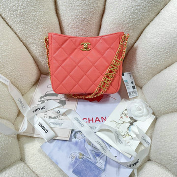 シャネル CHANEL CC-CH3223QSF　2022年最新入荷 スモールバッグ 斜め掛け ショルダーバッグ クロスボディバッグ キャビアスキン
