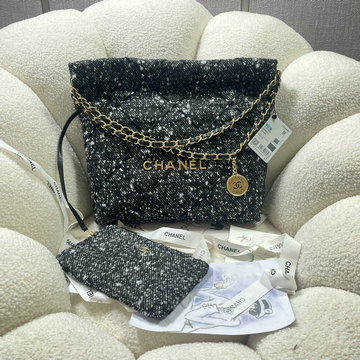 シャネル CHANEL CC-CH3260MNBK　2022年最新入荷 CHANEL 22 スモール ハンドバッグ 斜め掛け ショルダーバッグ クロスボディバッグ レディースかばん
