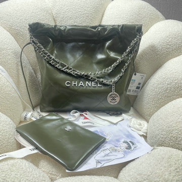 シャネル CHANEL CC-CH3260QYMG　2022年最新入荷 CHANEL 22 スモール ハンドバッグ 斜め掛け ショルダーバッグ クロスボディバッグ レディースかばん