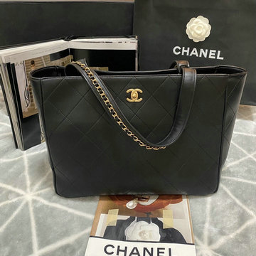 シャネル CHANEL 057-CH3508BK　2022年最新入荷 ラージ ショッピングバッグ トートバッグ ハンドバッグ 肩掛け ショルダーバッグ レディースかばん