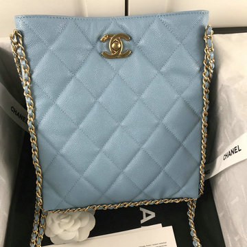 シャネル CHANEL CC-CH3470QL　2022年最新入荷 スモール ショッピングバッグ 斜め掛け ショルダーバッグ クロスボディバッグ レディースかばん グレインド カーフスキン