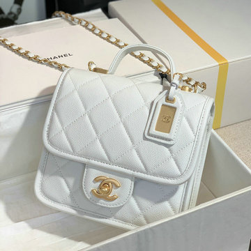 シャネル CHANEL CC-CH3652QJBS　2022年最新入荷 フラップバッグ ハンドバッグ 斜め掛け ショルダーバッグ レディースかばん キャビアスキン