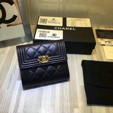 シャネル CHANEL CC-CH50086CQJK　2022年最新入荷 三つ折り短財布 ショートウォレット カード入れ 札入れ