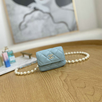シャネル CHANEL CC-CH81181QL　2022年最新入荷 パールベルトバッグ ウェストバッグ 斜め掛け ショルダーウォレット クロスボディバッグ 短財布 レディースかばん