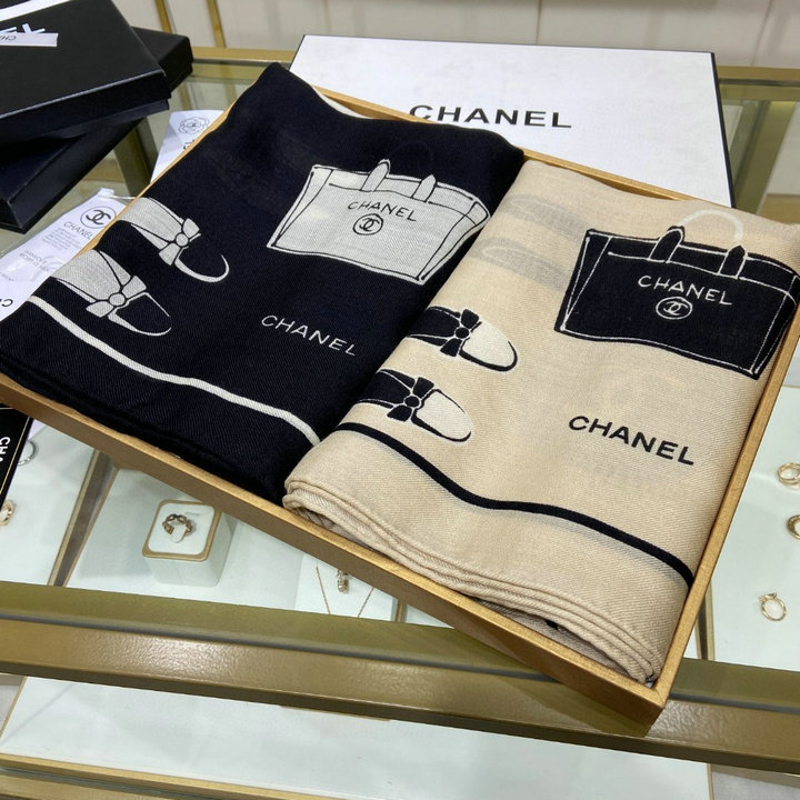 シャネル CHANEL AN-WJCH22024　2022年最新入荷 スクエアスカーフ マフラー ストール ショール カシミヤ