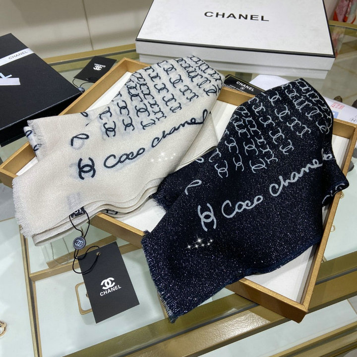 シャネル CHANEL AN-WJCH22025　2022年最新入荷 ロングスカーフ マフラー ストール ショール カシミヤ