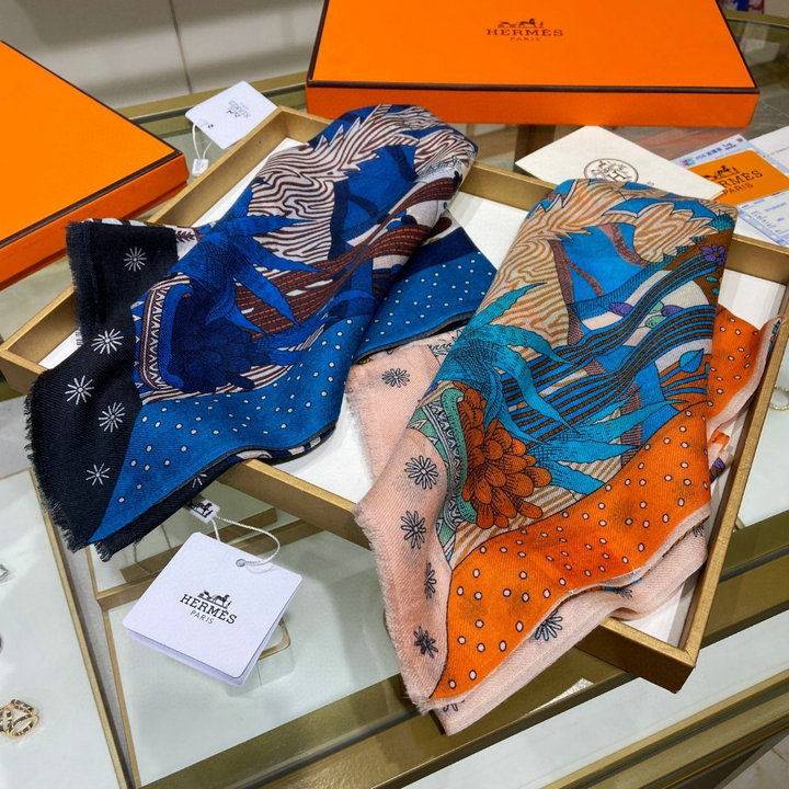 商品名称：エルメス HERMES AN-WJHE22016　2022年最新入荷 ロングスカーフ マフラー ストール ショール カシミヤ