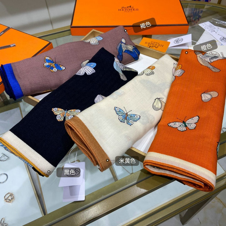 商品名称：エルメス HERMES AN-WJHE22020　2022年最新入荷 スクエアスカーフ マフラー ストール ショール カシミヤ