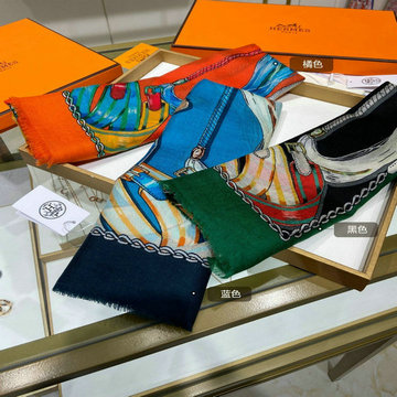 エルメス HERMES AN-WJHE22028　2022年最新入荷 ロングスカーフ マフラー ストール ショール カシミヤ