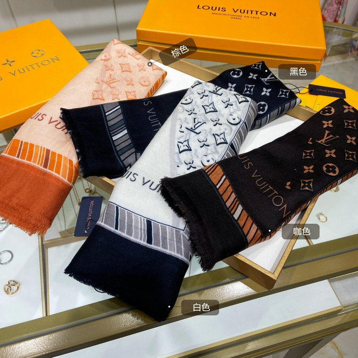 ルイヴィトン LOUISVUITTON AN-WJLV22043　2022年最新入荷 ロングスカーフ マフラー ストール ショール カシミヤ