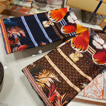 商品名称：ルイヴィトン LOUISVUITTON AN-WJLV22046　2022年最新入荷 ショール スクエアスカーフ マフラー ストール シルク