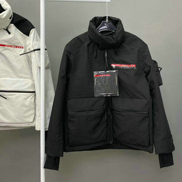 プラダ PRADA MS-YFPD22003　2022年秋冬最新入荷 パファーコート ロングスリーブ フーディーなし ダウンジャケット 暖かい 防寒 トップスコート アウターウェア