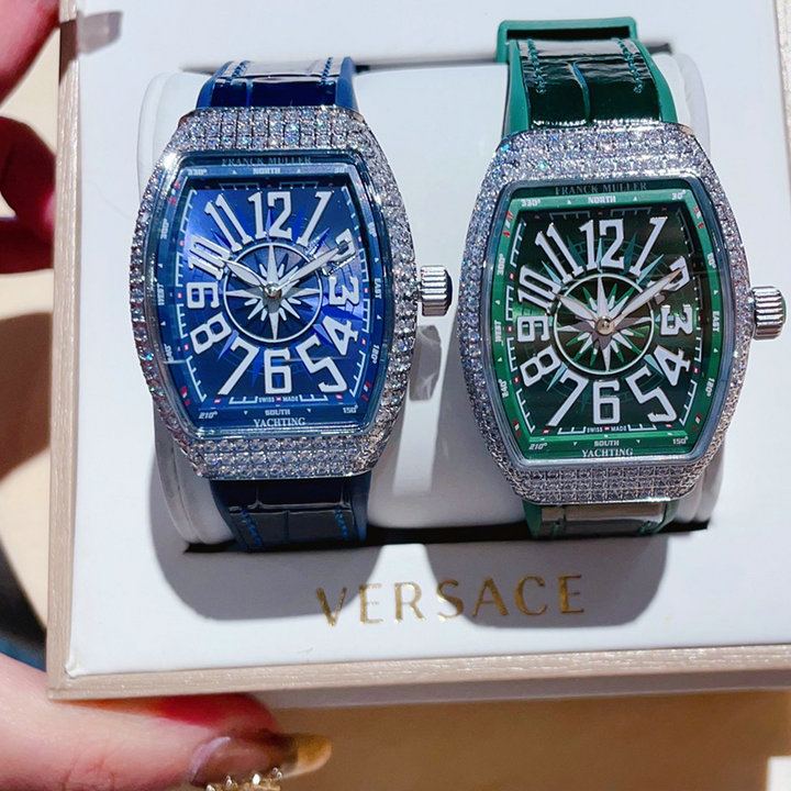 フランクミュラー Franck muller ZX-FMT22001　2022年最新入荷 ヴァンガード ヨッティング ジョーカー ウォッチ 腕時計 時計 ダイヤモンド 本革ベルト