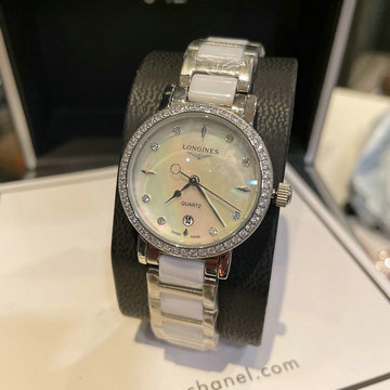 ロンジン LONGINES ZX-LGT22005Z　2022年最新入荷 ウィメンズ ウォッチ レディース 腕時計 女性用 時計 セラミックベルト クォーツムーブメント