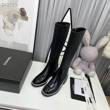 シャネル CHANEL MS-CHJ22091　2022年秋冬最新入荷 ウィメンズ ロングブーツ ミドルヒールシューズ ジップクロージャー レディースシューズ カジュアルシューズ 靴