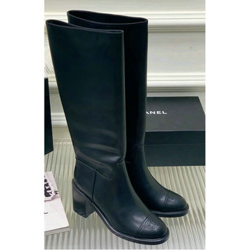 シャネル CHANEL 26-CHJ22092　2022年秋冬最新入荷 ウィメンズ ロングブーツ ミドルヒールシューズ スクエアヒール レディースシューズ カジュアルシューズ 靴