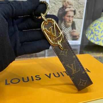 ルイヴィトン LOUISVUITTON 057-M00826L　2022年最新入荷 ポルト クレ ドラゴンヌ LV リンク キーリング キーホルダー キーケース モノグラムキャンパス LV イニシャル