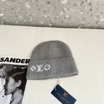 ルイヴィトン LOUISVUITTON JS-MZLV22006　2022年最新入荷 ボネ LV ヘッドライン ニット帽 M77873 ウールハット 防寒