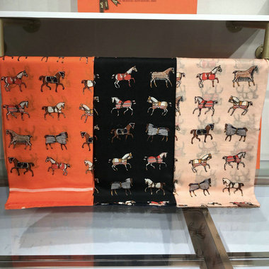 エルメス HERMES JS-WJHE22031　2022年最新入荷 ロングスカーフ マフラー ストール ショール カシミヤ