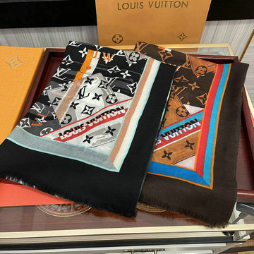ルイヴィトン LOUISVUITTON JS-WJLV22051　2022年最新入荷 ロングスカーフ マフラー ストール ショール カシミヤ