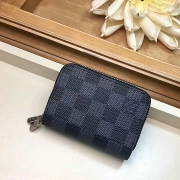 ルイヴィトン LOUISVUITTON GH-N58106　2022年最新入荷 キーケース オーガナイザー ジッピーウォレット 短財布 コインケース 小銭入れ ダミエグラフィットキャンパス
