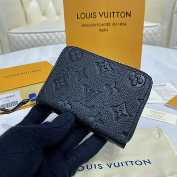 ルイヴィトン LOUISVUITTON  057-M60574 2020年最新入荷 ジッピー コイン パース コインケース 小銭入れ ファスナー短財布 モノグラムアンプラント レザー