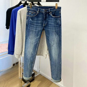 商品名称：バレンシアガ BALENCIAGA JS-KQBA22005　2022年最新入荷 ストレートフィット ポケットディテール デニム ジーンズ カジュアル デニムズボン スラックスパンツ